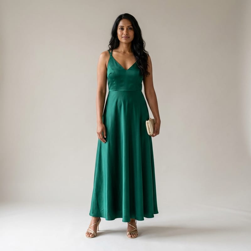 Floor-length gown