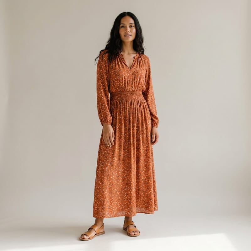 Flowy maxi dress