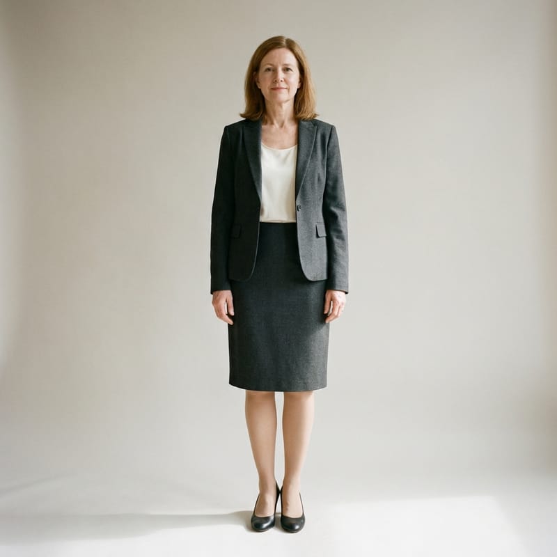 Skirt suit